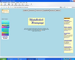 Screenshot Blutalkohol-Homepage